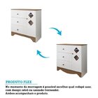 Quarto Infantil Com Guarda Roupa E Cômoda Com Janelas Losango