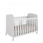 Quarto Infantil Com Guarda Roupa Luna 02 Portas E Berço Uli A