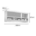 Quarto Infantil Com Guarda Roupa Modulado E Cômoda 04 Gavetas