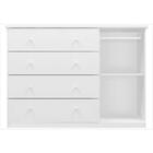 Quarto Infantil Com Guarda Roupa Modulado E Cômoda 04 Gavetas