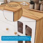 Quarto Infantil Com Guarda-roupas E Cômoda Com Janelas 100% M