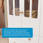 Quarto Infantil Com Guarda-roupas E Cômoda Com Janelas 100% M