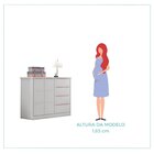 Quarto Infantil Com Guarda Roupas E Cômoda Eloá Phoenix Baby