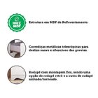 Quarto Infantil Cômoda 1 Porta 3 Gavetas E Guarda Roupa 4 Por