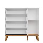 Quarto Infantil Cômoda 4 Gavetas Com Fraldário Fernanda Berço