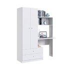 Quarto Infantil Compacto Guarda-roupa E Estação De Trabalho I