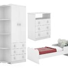 Quarto Infantil Completo 03 Peças Djd Moveis