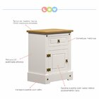 Quarto Infantil Completo 1 Guarda Roupa 1 Mesa De Cabeceira 1