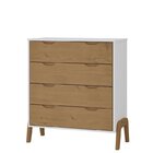 Quarto Infantil Completo 2 Peças 1 Cômoda 1 Roupeiro Zoe Espr