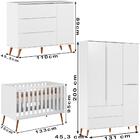 Quarto Infantil Completo 3 Peças 990150 Plla.