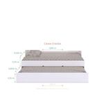 Quarto Infantil Completo Chiara Branco Brilho