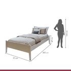 Quarto Infantil Completo Com 2 Camas Sonho 90cm Em Madeira Ma