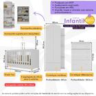Quarto Infantil Completo Com Berço 3 Em 1 Com Colchão Incluso