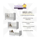 Quarto Infantil Completo Com Berço Americano 3 Em 1 Com Colch
