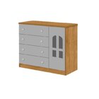 Quarto Infantil Completo Com Berço Cômoda E Guarda Roupa Alvi