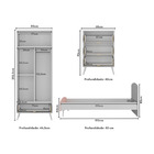 Quarto Infantil Completo Com Colchão Incluso Doçura Multimóve