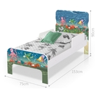 Quarto Infantil Completo com Estante e Cama Fundo do Mar