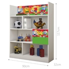 Quarto Infantil Completo com Estante e Cama Futebol Meninos