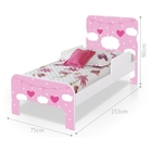 Quarto Infantil Completo com Estante e Cama Nuvens Meninas