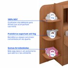 Quarto Infantil Completo Com Guarda-roupa Cama 100% Mdf E Côm