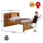 Quarto Infantil Completo Com Guarda-roupa Cama 100% Mdf E Côm