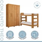 Quarto Infantil Completo Com Guarda-roupa E Beliche Théo Amad