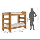 Quarto Infantil Completo Com Guarda-roupa E Beliche Théo Amad