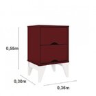 Quarto Infantil Completo Com Mesa De Cabeceira E Cama Montess