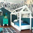 Quarto Infantil Completo Com Mesa De Cabeceira E Cama Montess
