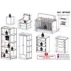 Quarto Infantil Completo Com Poltrona De Amamentação E Puff M