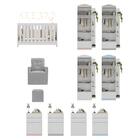 Quarto Infantil Completo Com Poltrona De Amamentação E Puff M