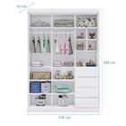 Quarto Infantil Completo Eloá Com Guarda Roupa 3 Portas, Cômo