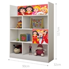 Quarto Infantil Completo Estante e Cama Princesas Medievais