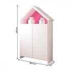 Quarto Infantil Completo Faz De Conta 4 Portas 1 Gaveta Rosa