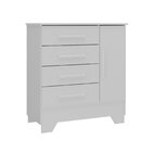 Quarto Infantil Completo Guarda Roupa 3 Portas 2 Gavetas Com