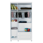 Quarto Infantil Completo Guarda Roupa 3 Portas Cômoda Com Por