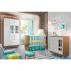 Quarto Infantil Completo Guarda Roupa 3 Portas Cômoda Com Por