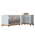 Quarto Infantil Completo Lion 1 Porta 4 Gavetas Cinza - Pnr M