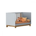 Quarto Infantil Completo Lion 1 Porta 4 Gavetas Cinza - Pnr M
