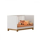 Quarto Infantil Completo Lion 4 Portas 6 Gavetas Branco - Pnr