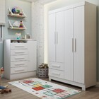 Quarto Infantil Completo Meu Doce Sonho 5 Portas 7 Gavetas Br