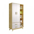 Quarto Infantil Completo Montessoriano Guarda-roupa 2 Portas,