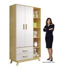 Quarto Infantil Completo Montessoriano Guarda-roupa 2 Portas,