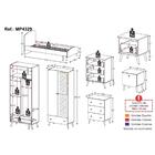 Quarto Infantil Completo Para Colchão 188x78cm Doçura Multimó