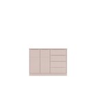 Quarto Infantil Completo Pérola Roupeiro E Cômoda 4 Gavetas