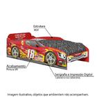 Quarto Infantil Completo Pista De Corrida Mini Cama