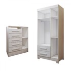 Quarto Infantil Completo Sonho 4 Portas 7 Gavetas Branco - Pa