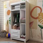 Quarto Infantil Completo Sonho 4 Portas 7 Gavetas Branco - Pa