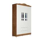 Quarto Infantil Decorado Ariel & Lila Branco E Marrom