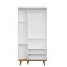 Quarto Infantil Guarda Roupa 3 Portas Cômoda 4 Gavetas Com Fr